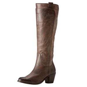 Frye Jackie Tall Riding Boot Brown Knee-High Leather Boots size 7.5 B  76571
